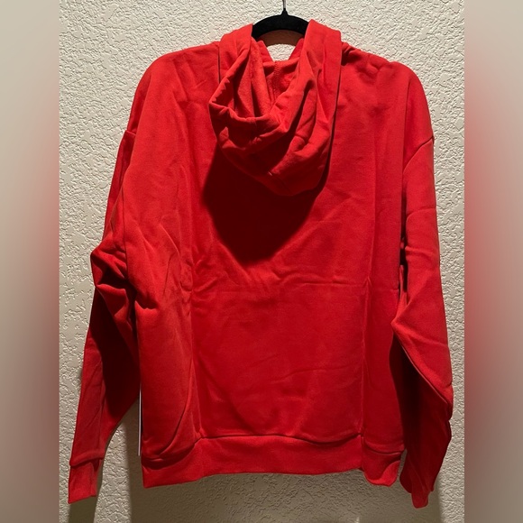 ALO Yoga NWT Accolade Hoodie Bright Red Color Unisex Oversized Size L - Picture 6 of 10